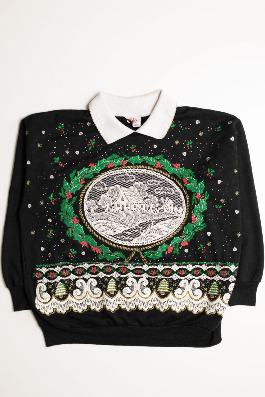 Black Ugly Christmas Sweatshirt 56860