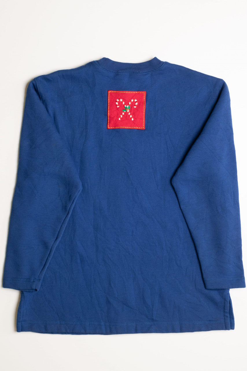 Blue Ugly Christmas Sweatshirt 56869