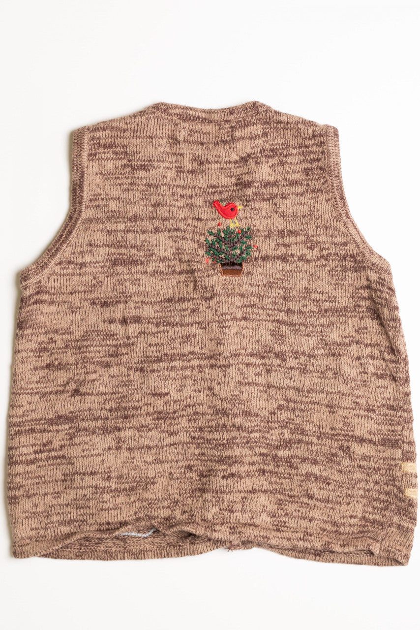 Brown Ugly Christmas Vest 56878