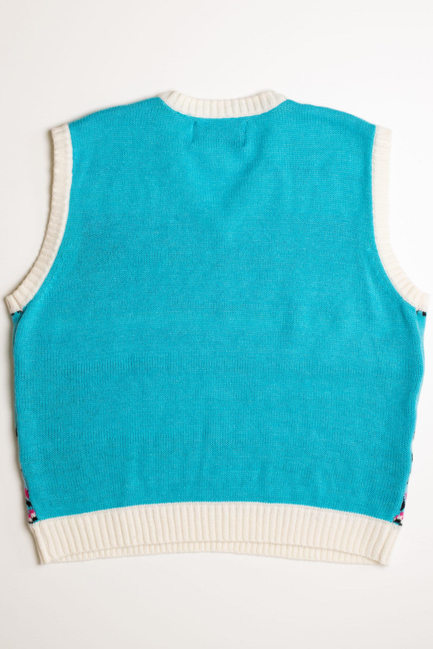 Blue Ugly Christmas Vest 56886