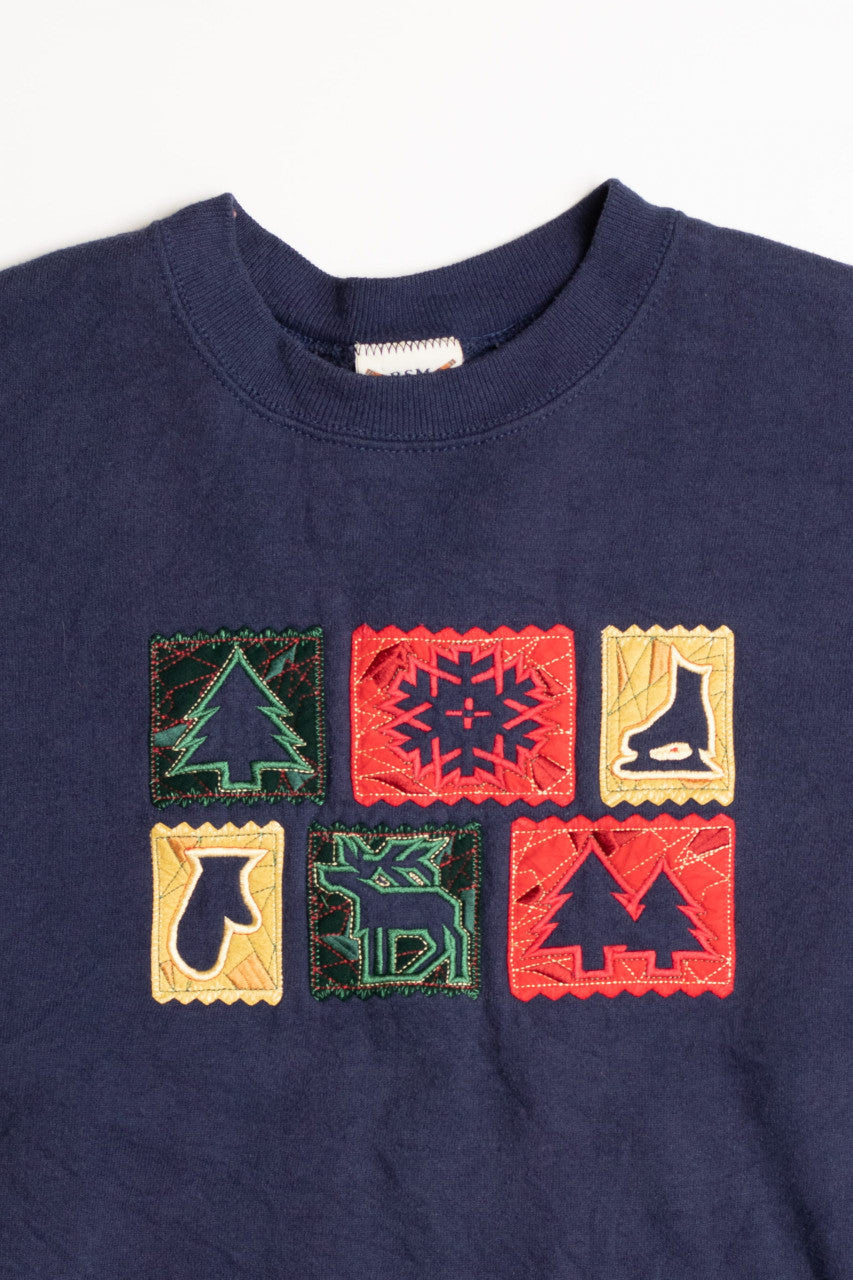 Blue Ugly Christmas Sweatshirt 56922