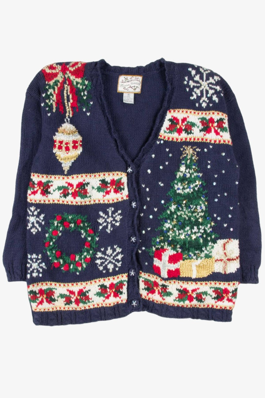 Heirloom Collectibles Ugly Christmas Cardigan 57042