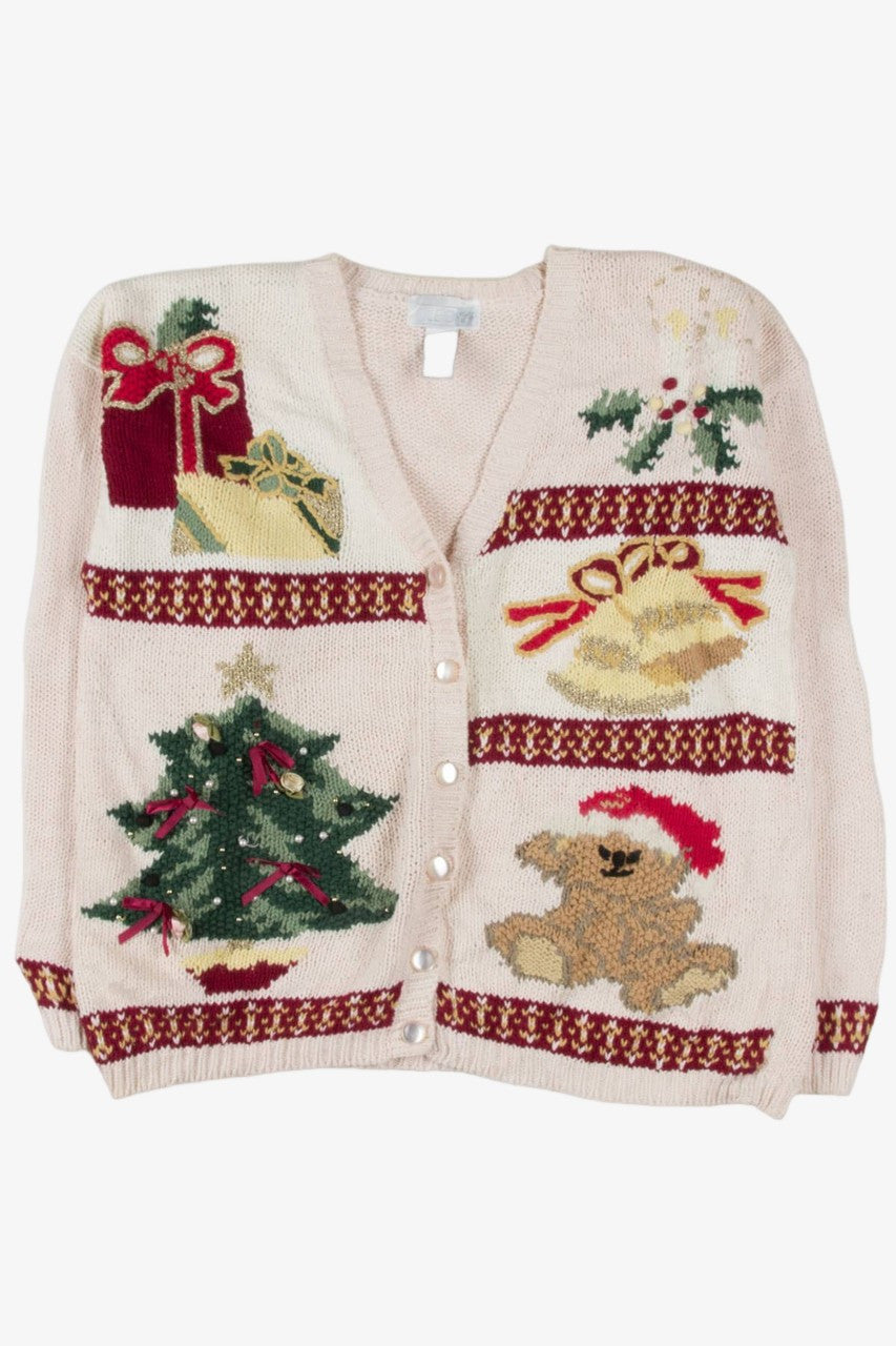Pink Ugly Christmas Cardigan 57051