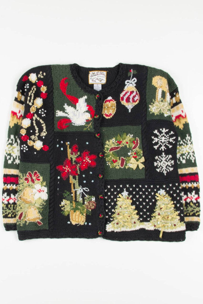 Heirloom Collectibles Ugly Christmas Cardigan 57057
