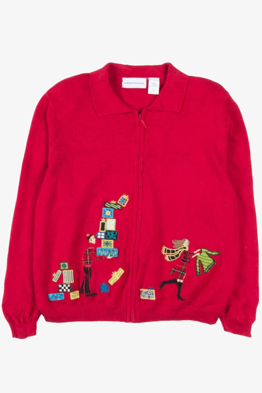 Red Ugly Christmas Cardigan 57121
