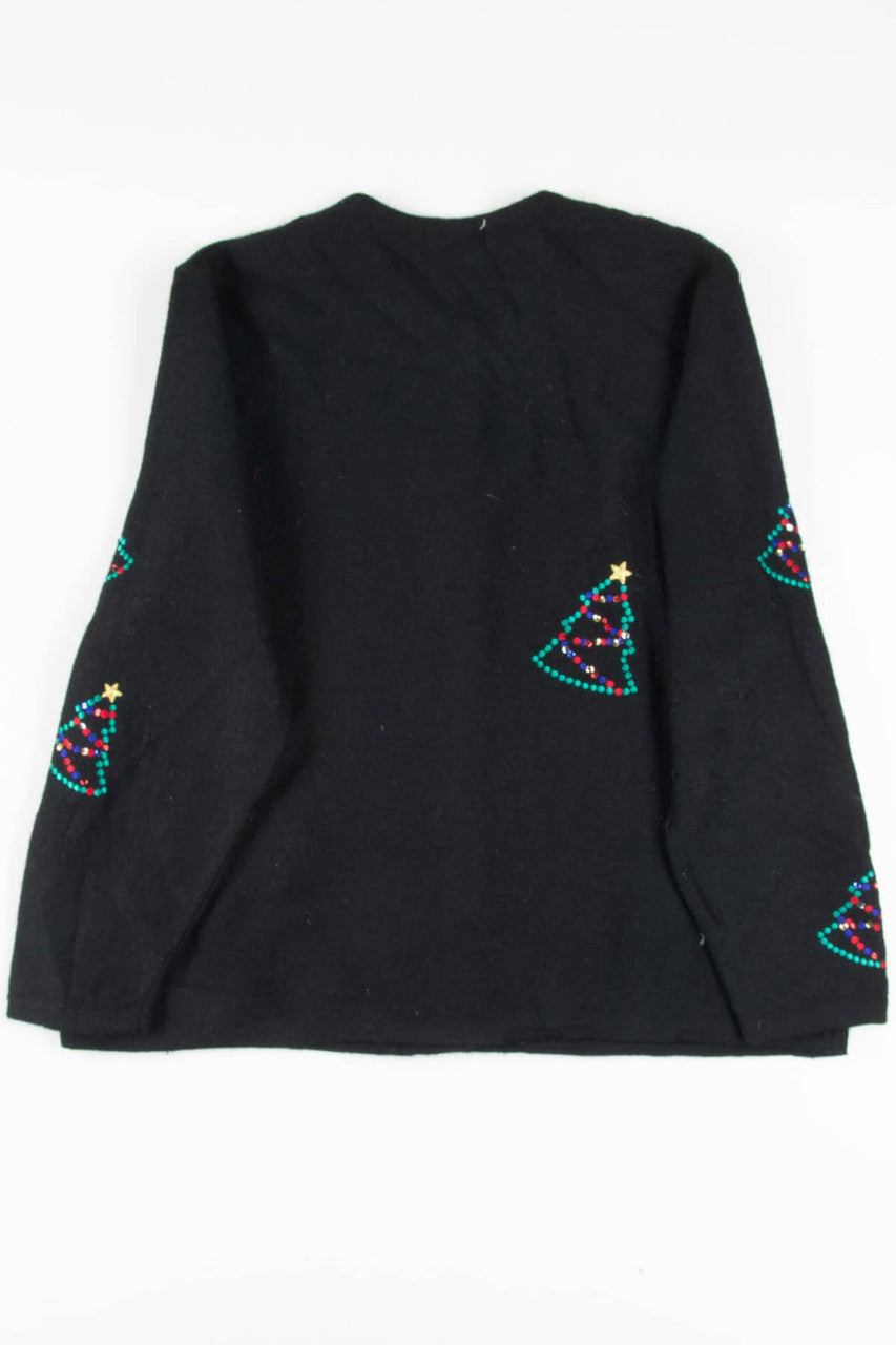 Black Ugly Christmas Cardigan 57135