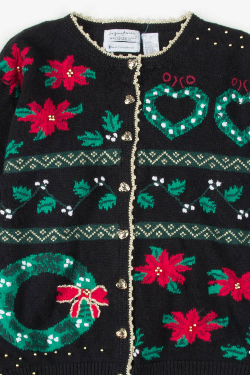 Black Ugly Christmas Cardigan 57154
