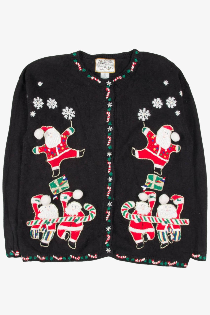 Black Ugly Christmas Cardigan 57156