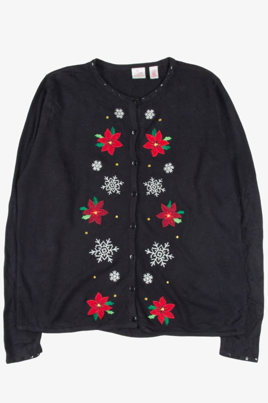 Black Ugly Christmas Cardigan 57158