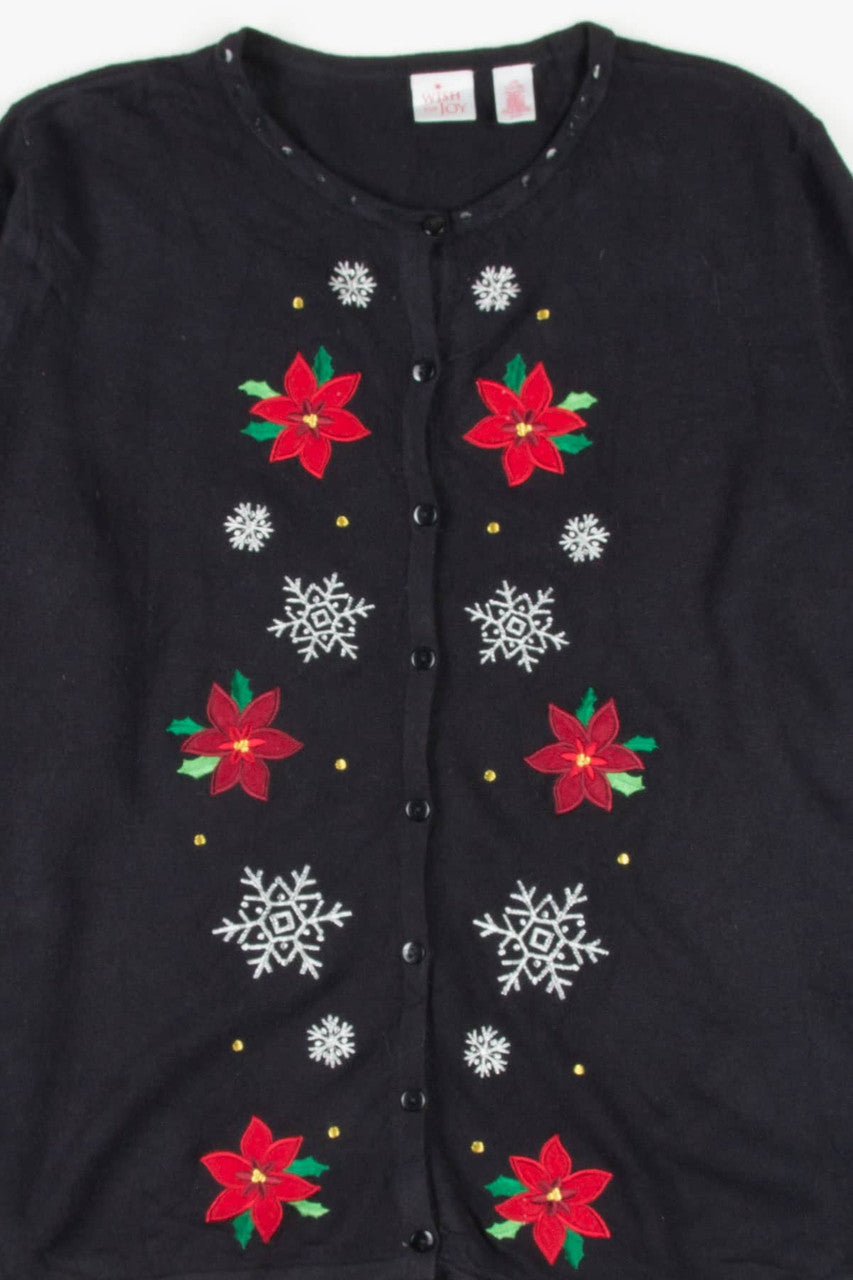 Black Ugly Christmas Cardigan 57158