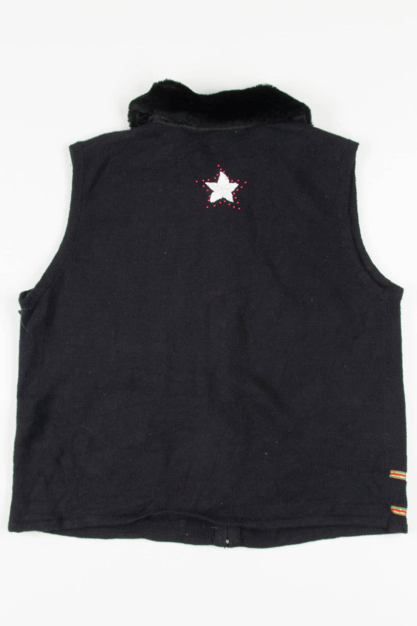 Black Ugly Christmas Vest 57177
