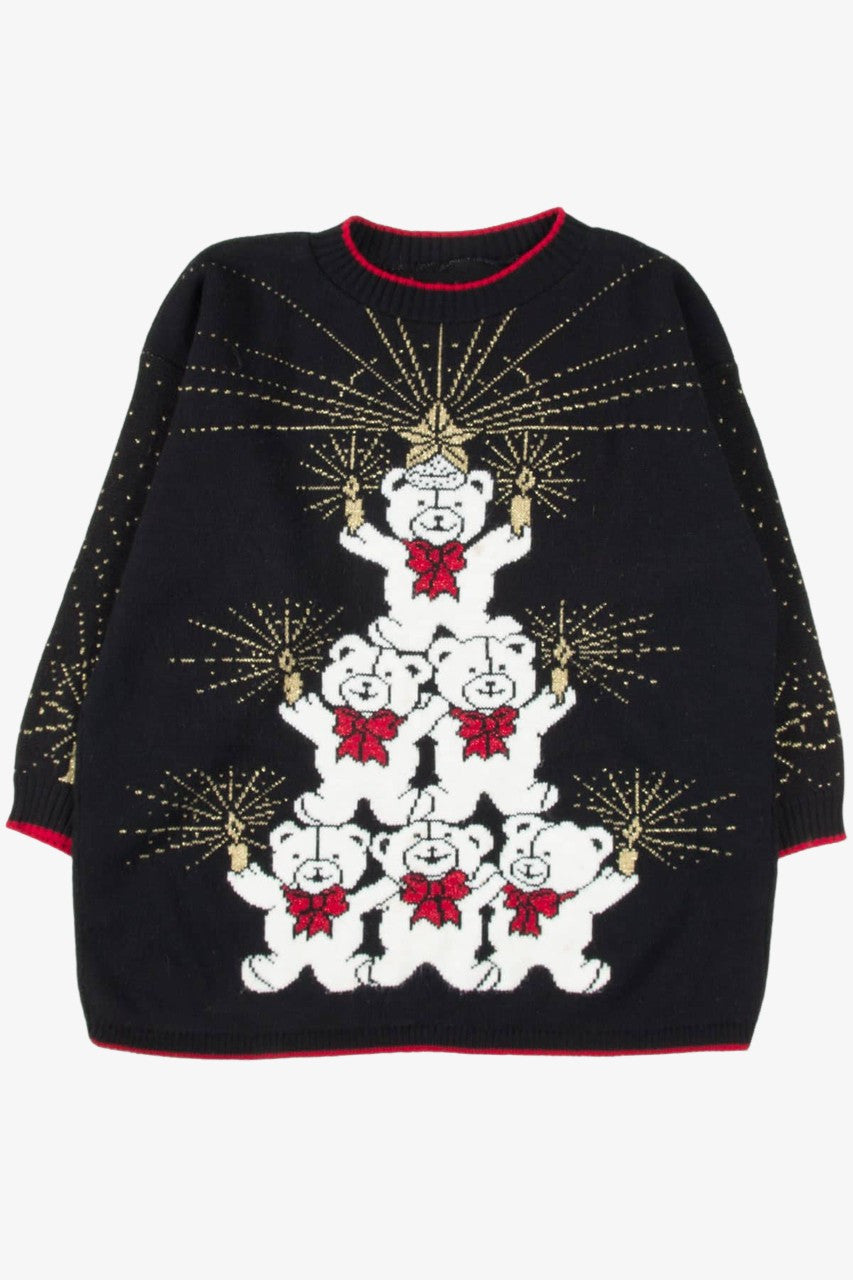Black Bears Ugly Christmas Pullover 57252