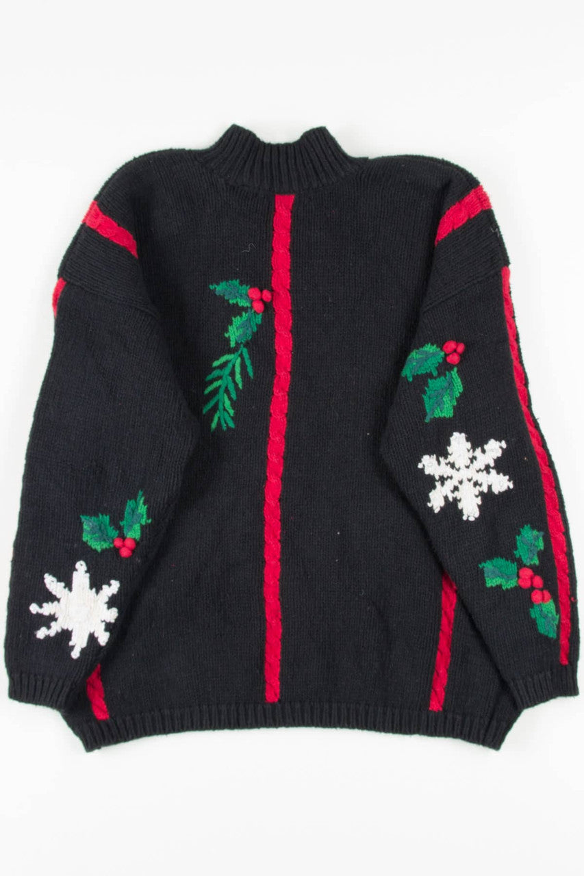 Black Ugly Christmas Pullover 57273