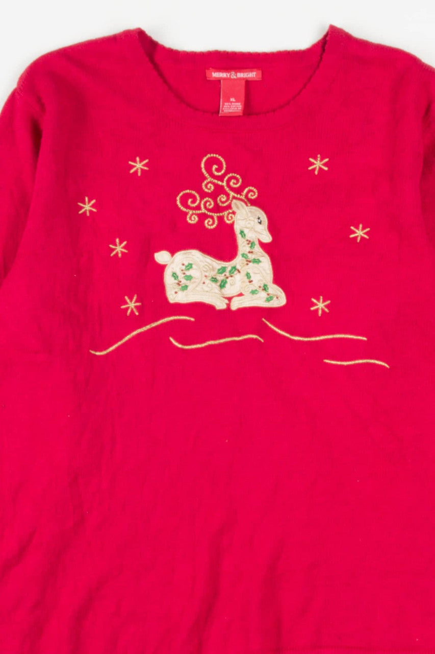 Red Ugly Christmas Pullover 57292