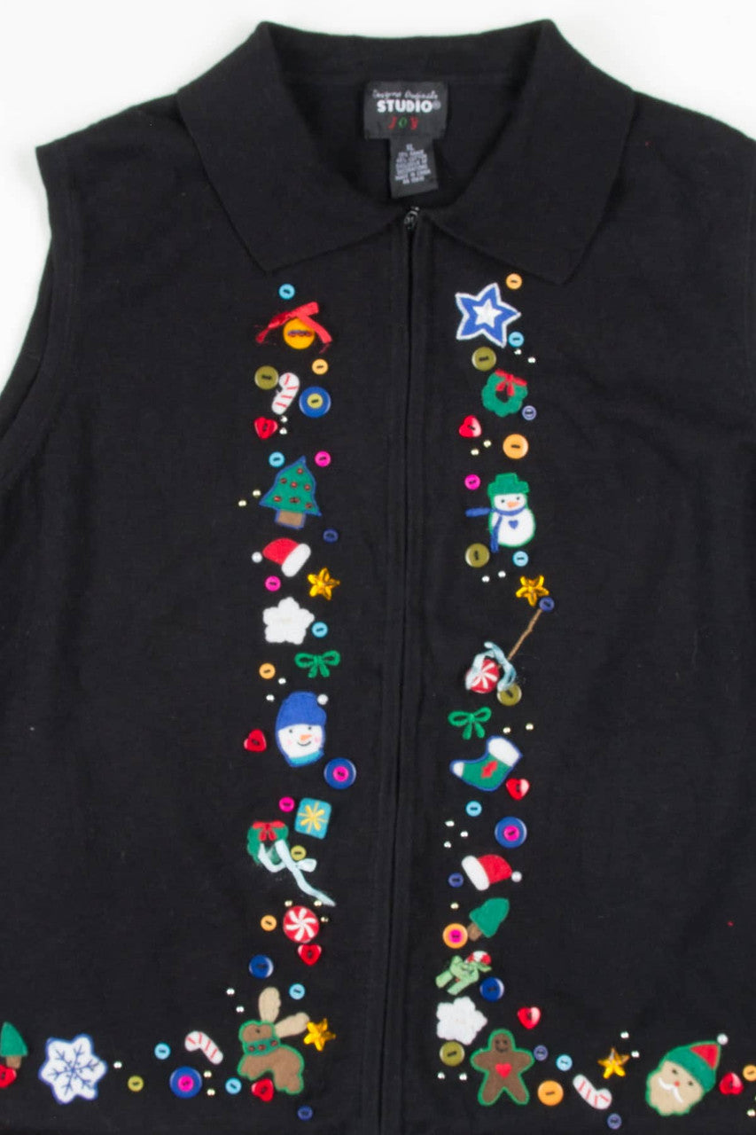 Black Ugly Christmas Sweater 57366