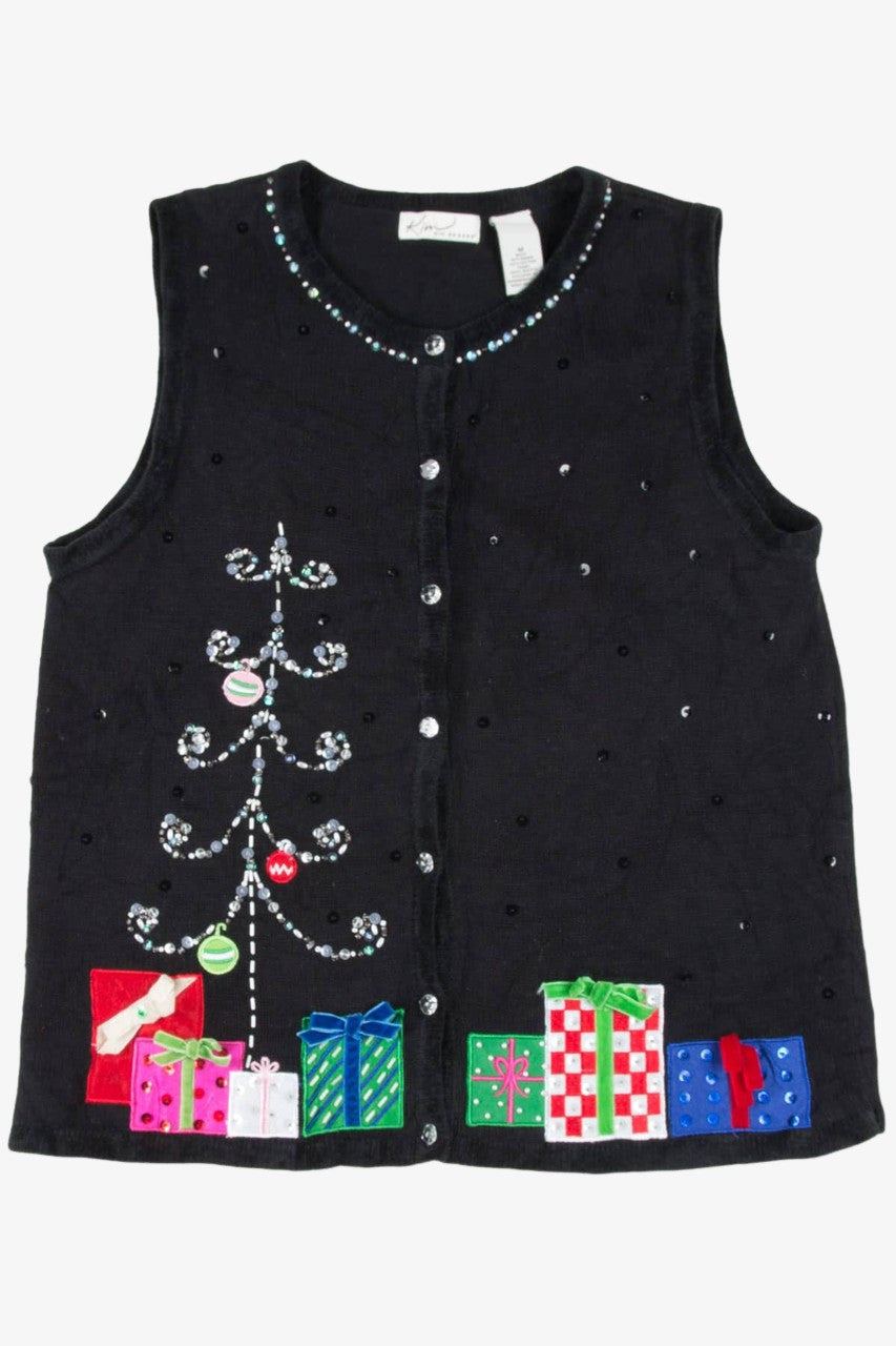 Black Ugly Christmas Vest 57407