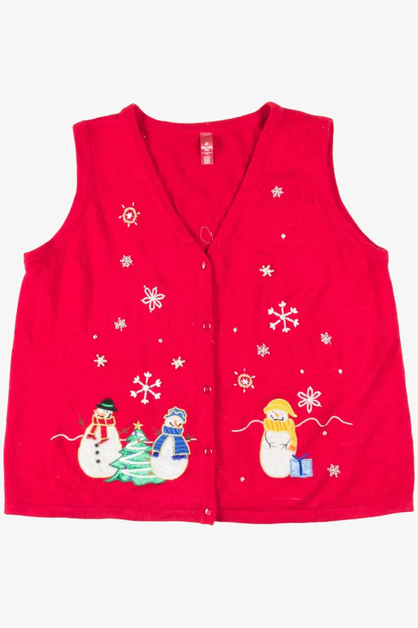 Red Ugly Christmas Vest 57419