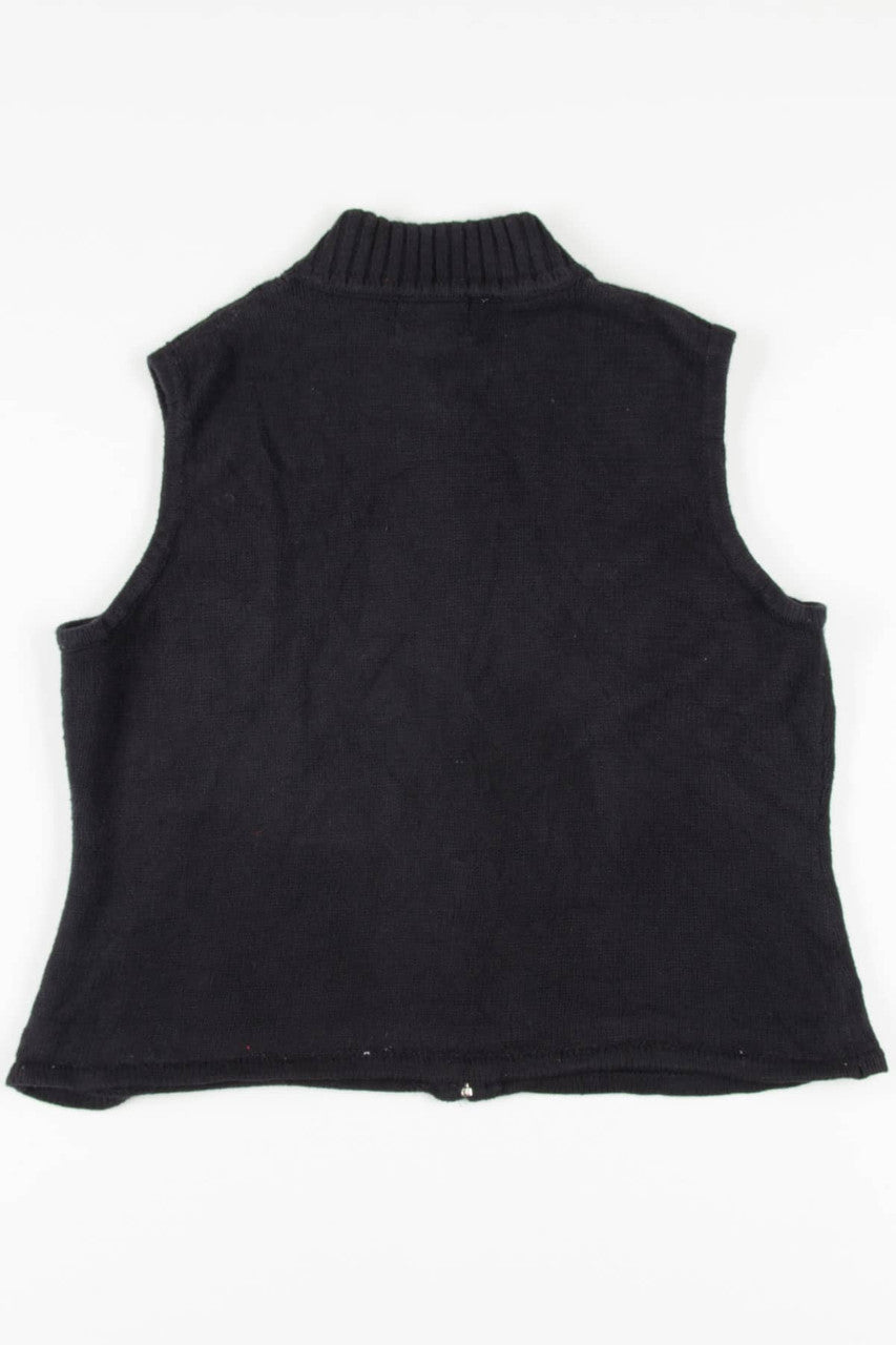 Black Ugly Christmas Vest 57491