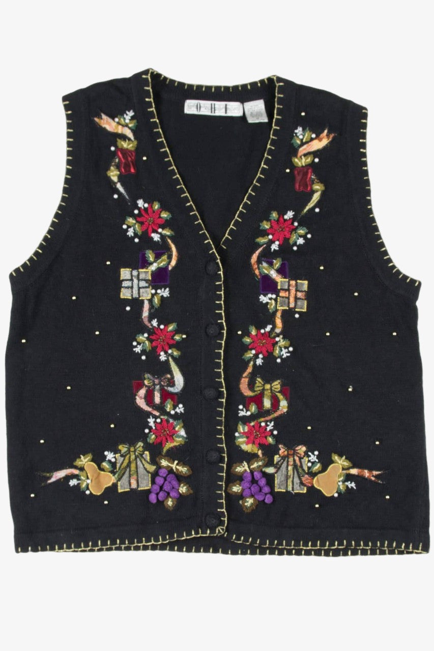 Black Ugly Christmas Vest 57557