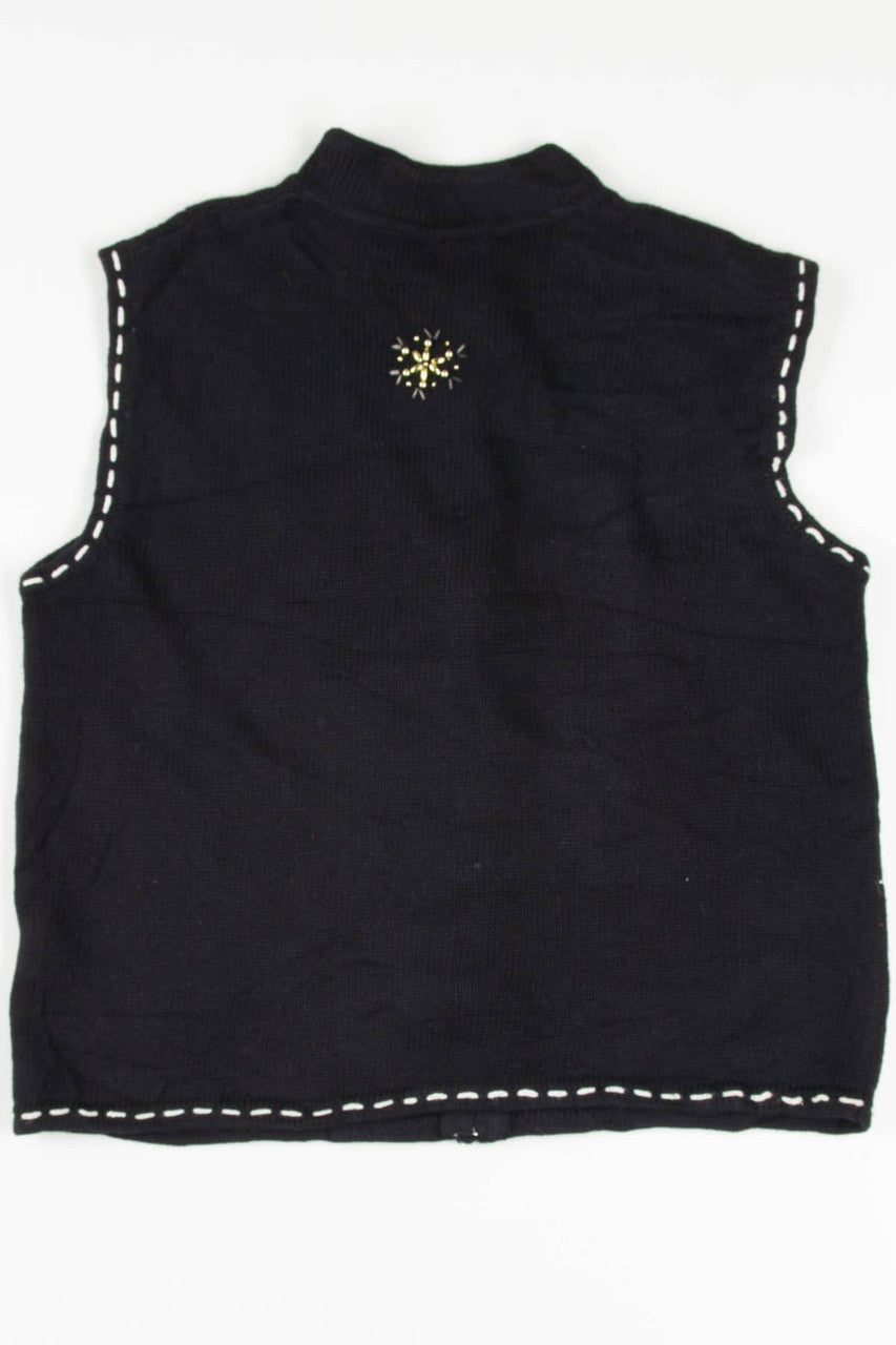 Black Ugly Christmas Vest 57571