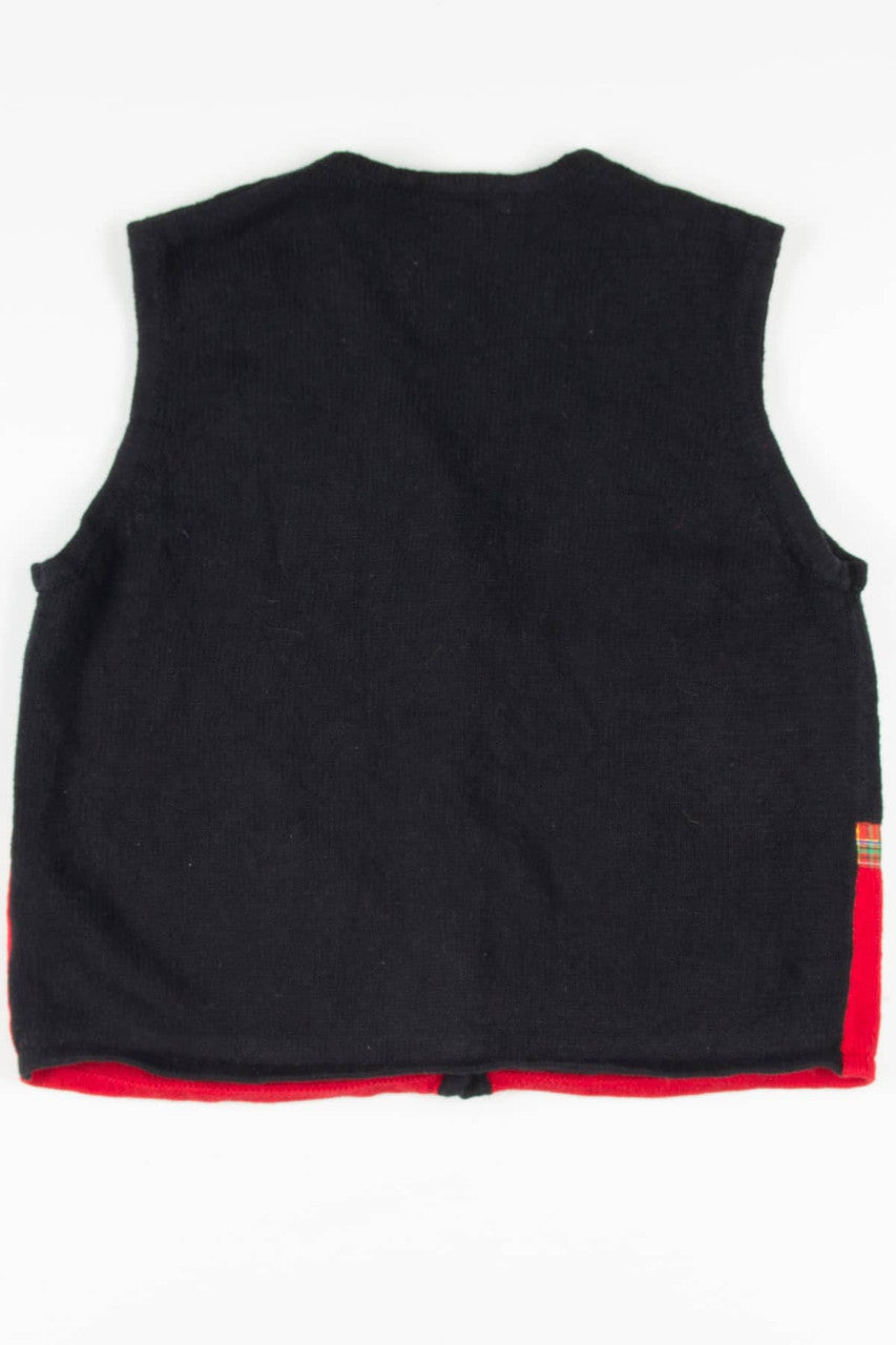 Black Ugly Christmas Vest 57588