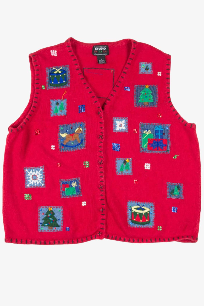 Red Ugly Christmas Vest 57604