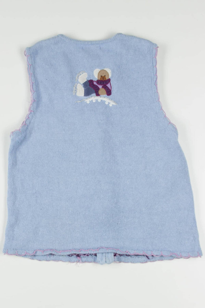 Blue Bears Ugly Christmas Vest 57616