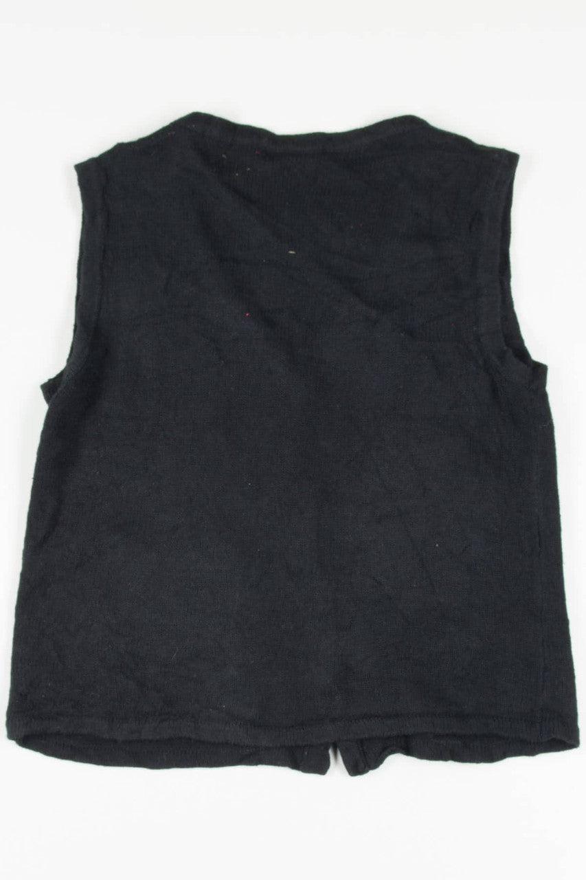 Black Ugly Christmas Vest 57631