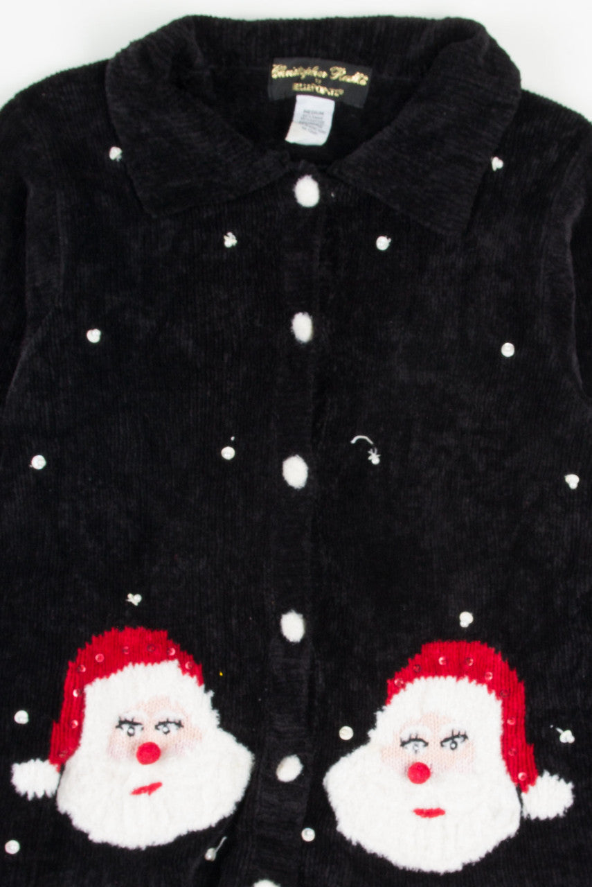 Black Ugly Christmas Cardigan 57771
