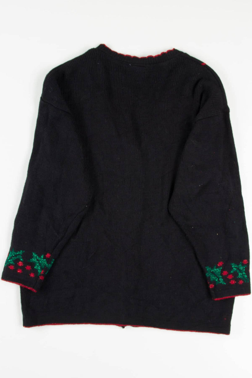 Black Ugly Christmas Cardigan 57814