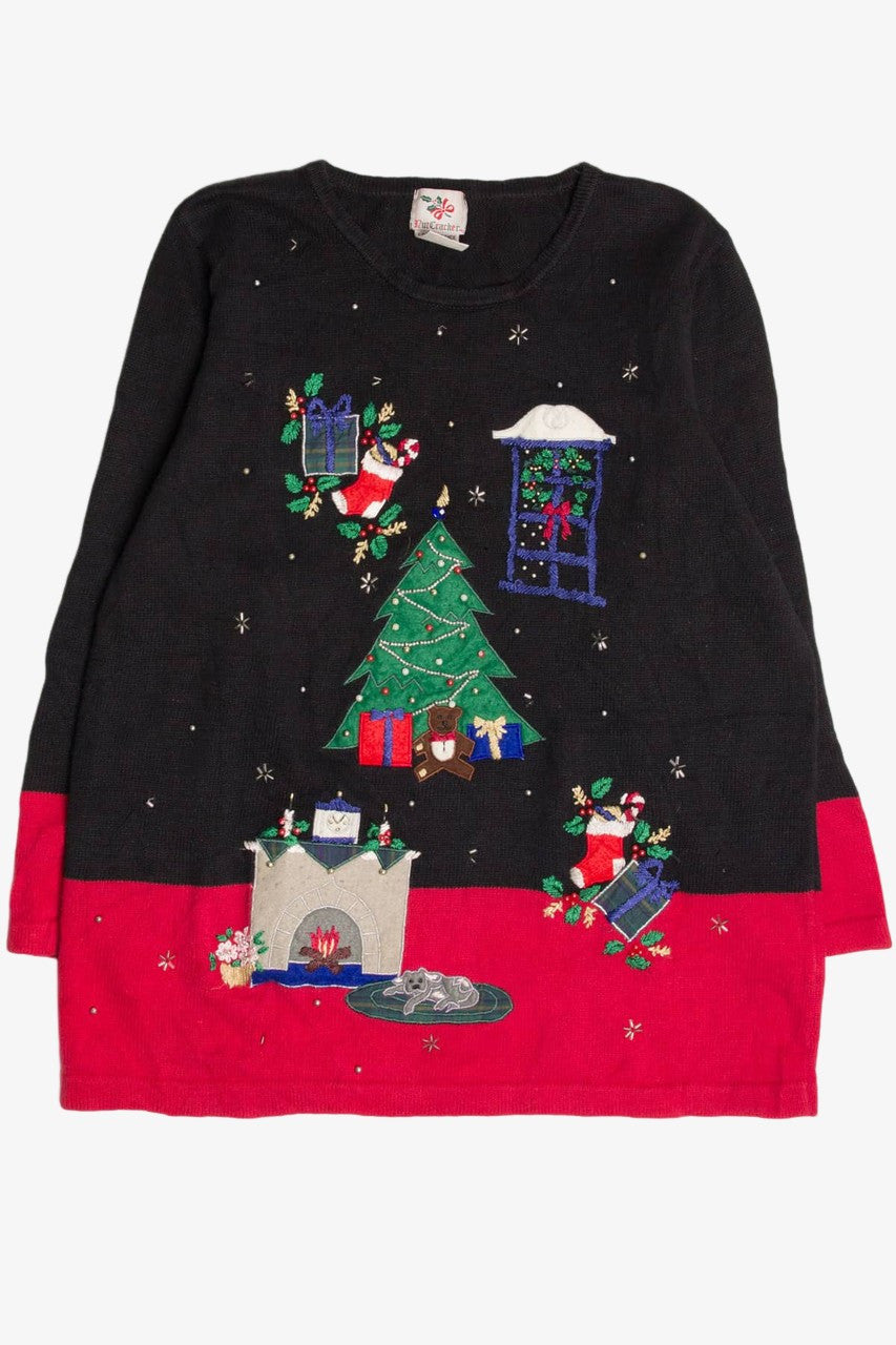 Black Ugly Christmas Pullover 57868