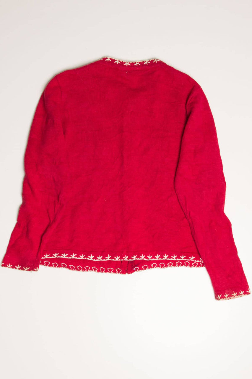 Red Ugly Christmas Cardigan 57874