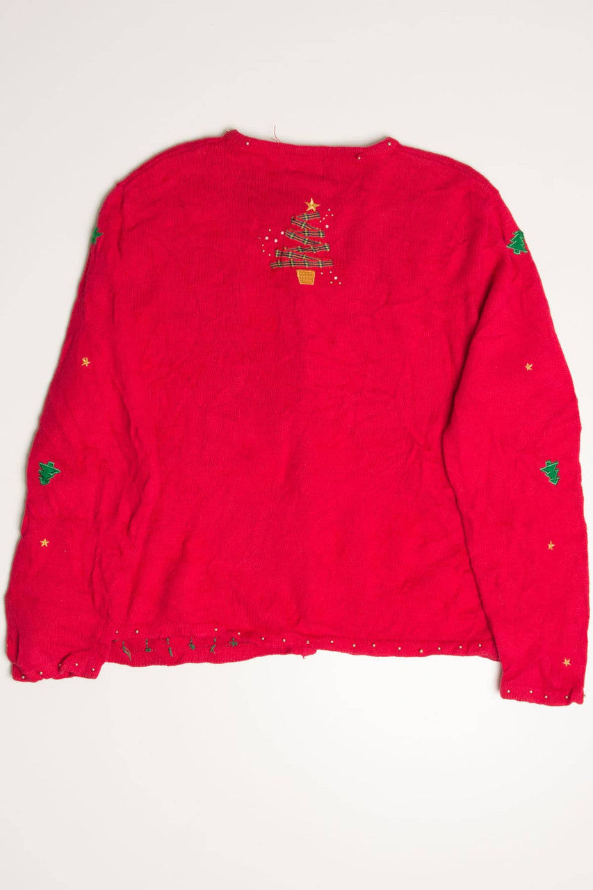 Red Ugly Christmas Cardigan 57887