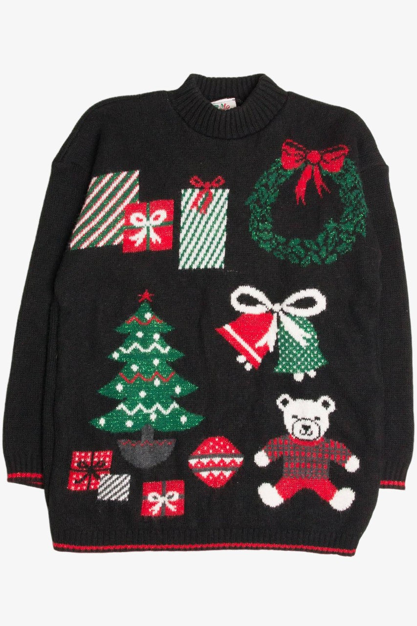 Black Ugly Christmas Pullover 57897