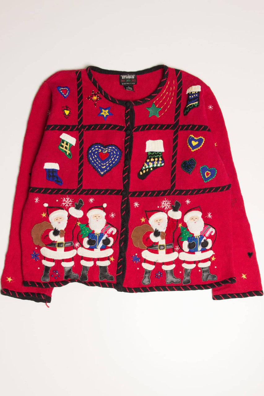 Red Ugly Christmas Cardigan 57903