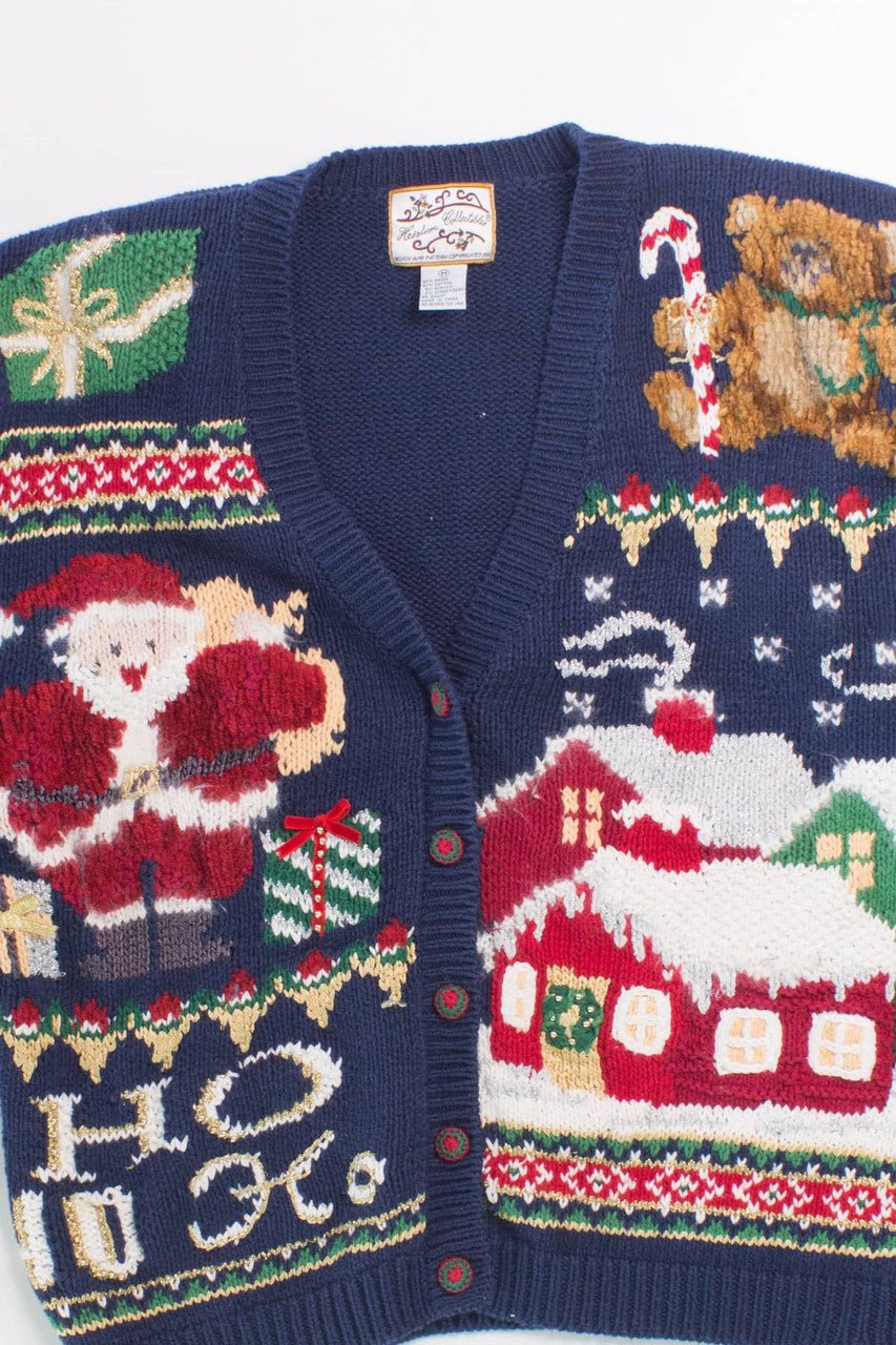 Heirloom Collectibles Ugly Christmas Cardigan 58021