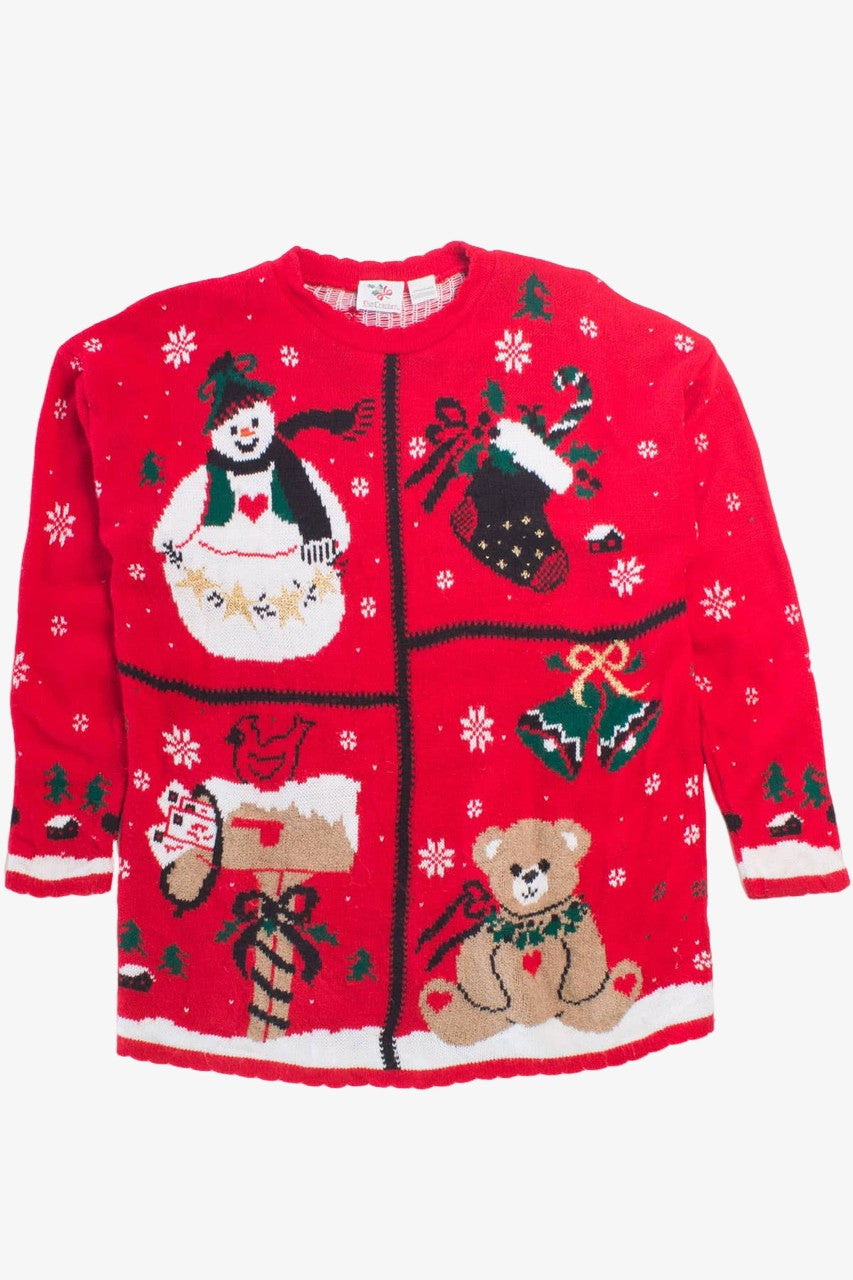 Red Ugly Christmas Pullover 58026