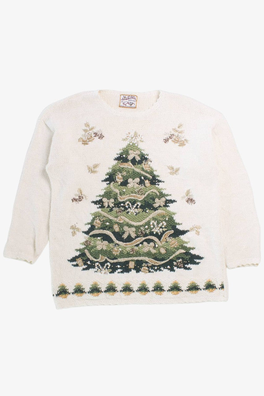 White Ugly Christmas Pullover 58027