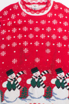 Red Ugly Christmas Pullover 58046