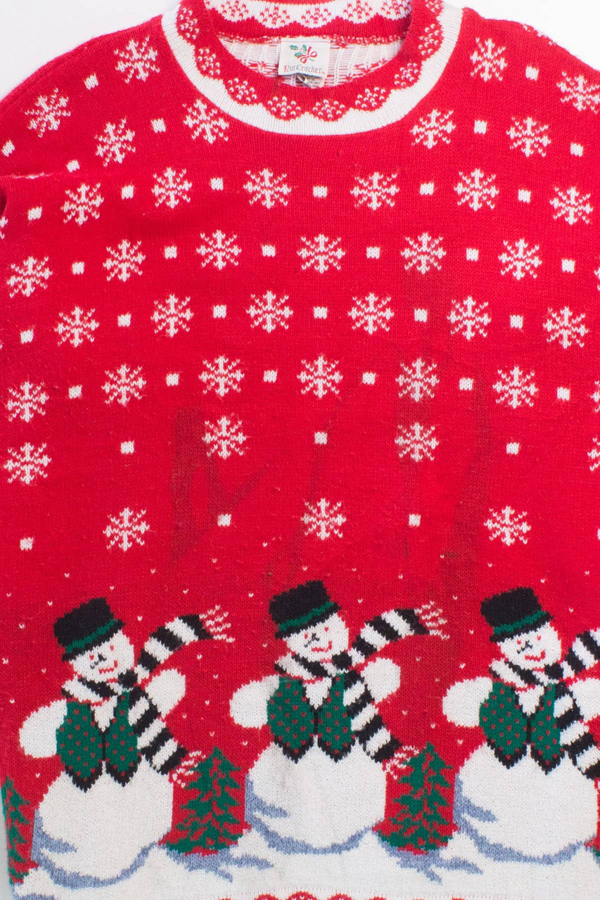 Red Ugly Christmas Pullover 58046