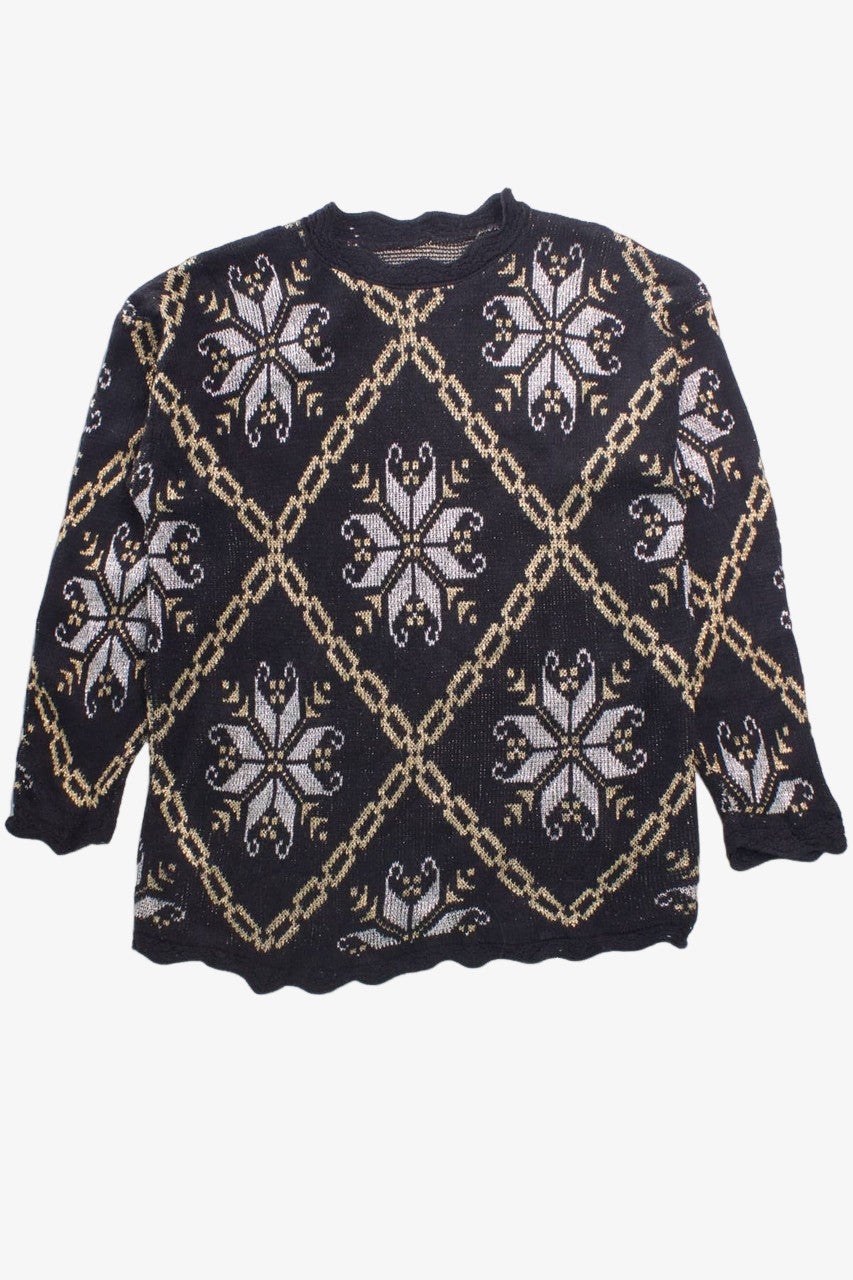 Black Ugly Christmas Pullover 58069