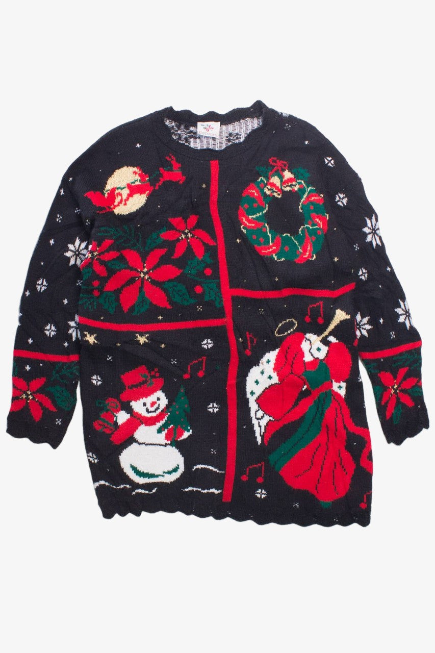 Black Ugly Christmas Sweater 58095