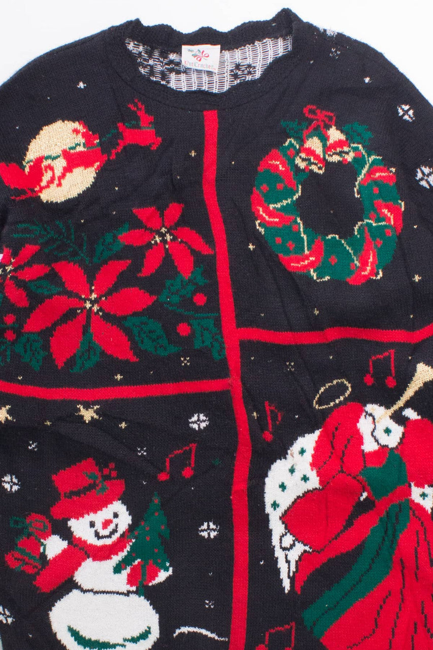 Black Ugly Christmas Sweater 58095