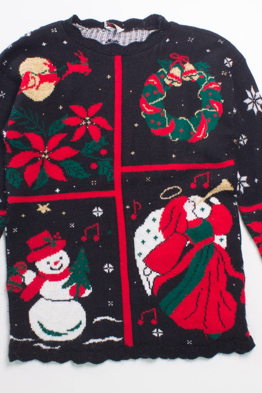 Black Ugly Christmas Sweater 58099