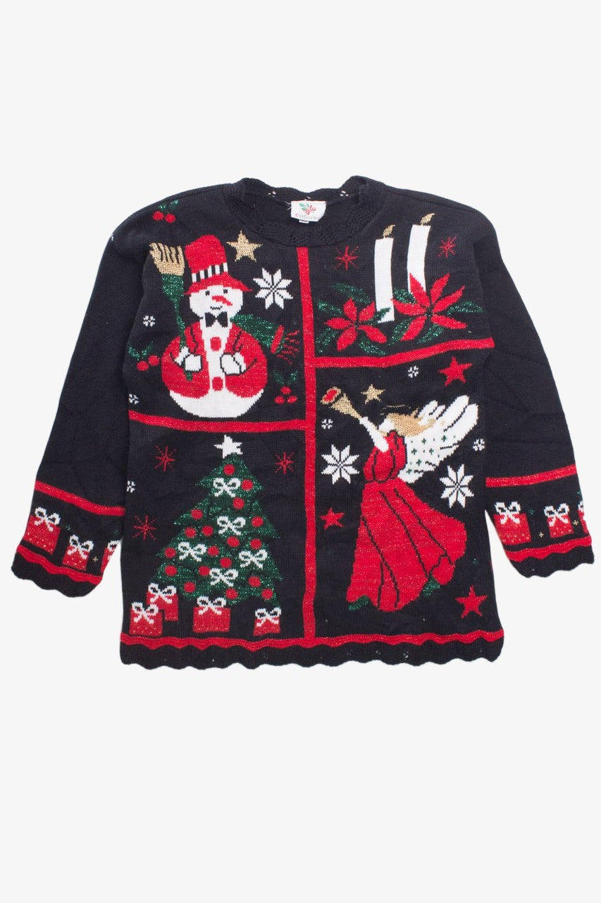 Black Ugly Christmas Pullover 58101