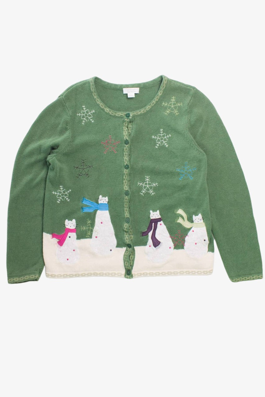 Green Ugly Christmas Cardigan 58125