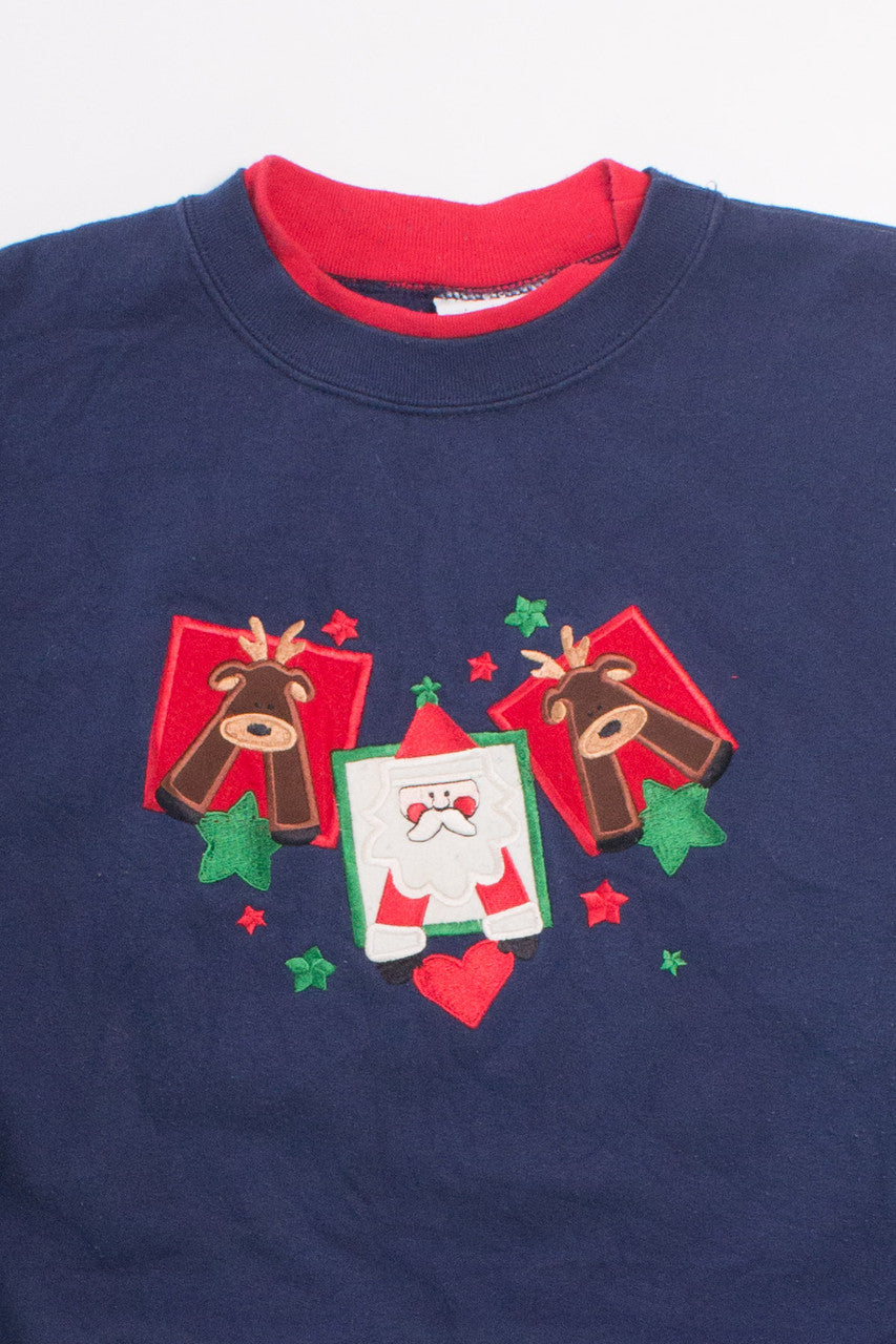 Blue Ugly Christmas Sweatshirt 58217