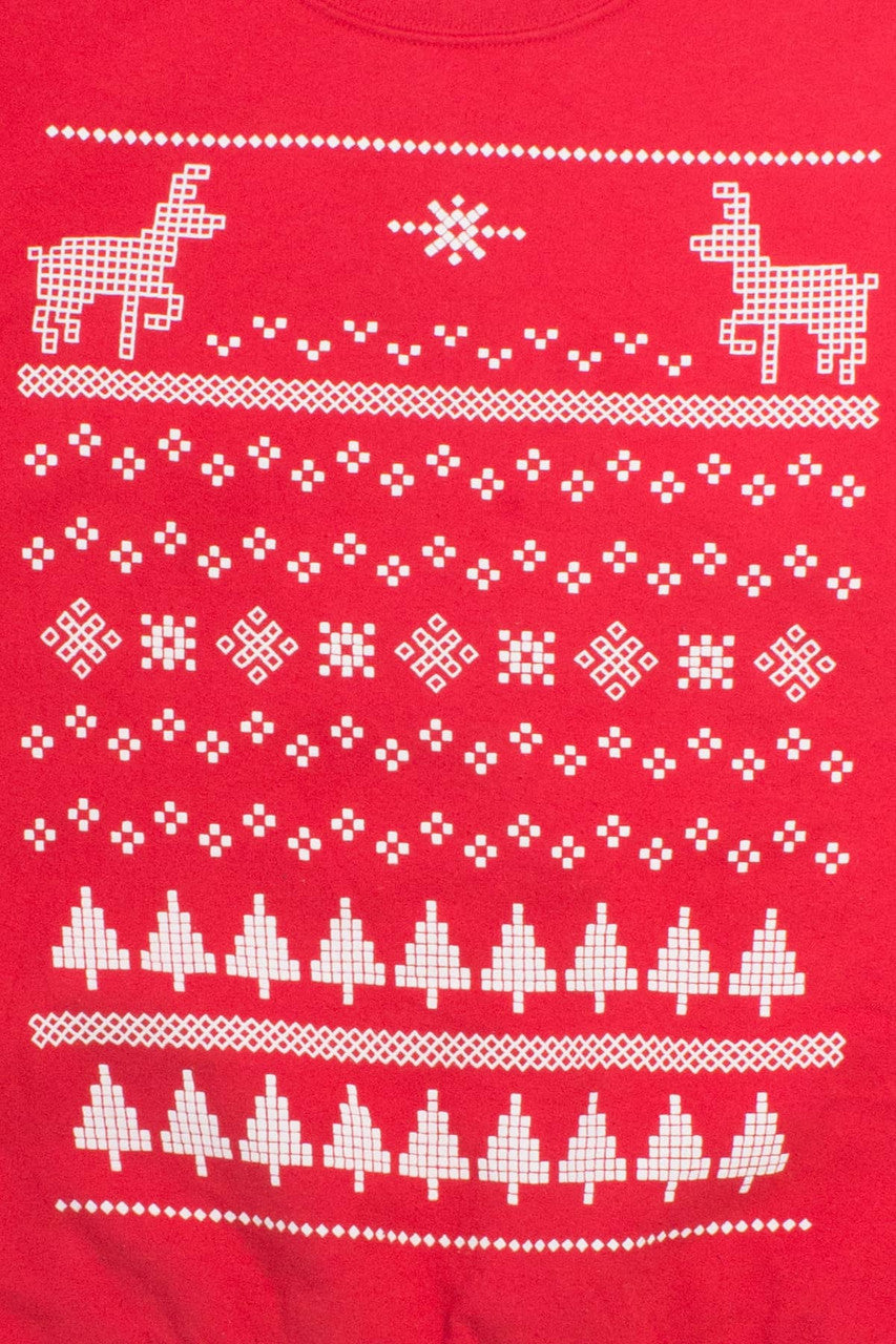 Red Ugly Christmas Sweatshirt 58235