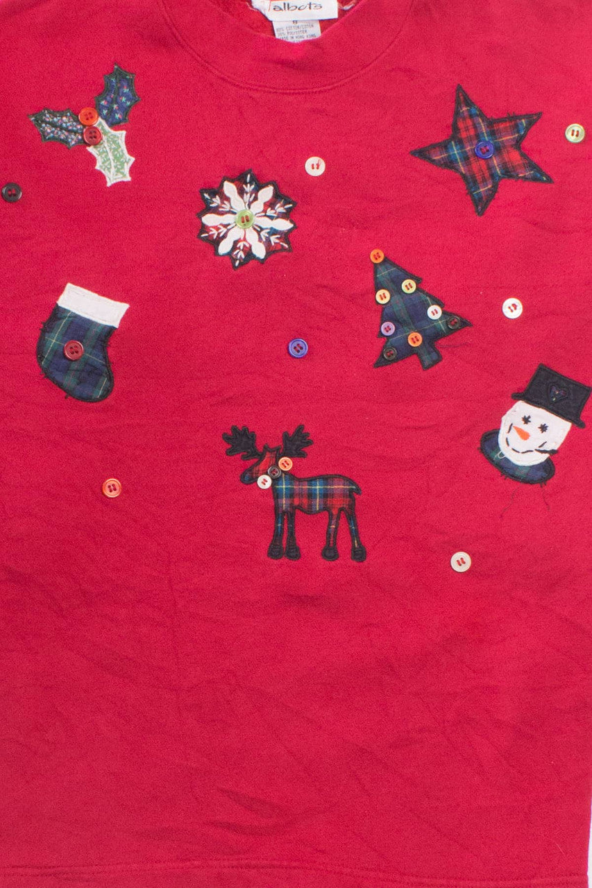 Red Ugly Christmas Sweatshirt 58249