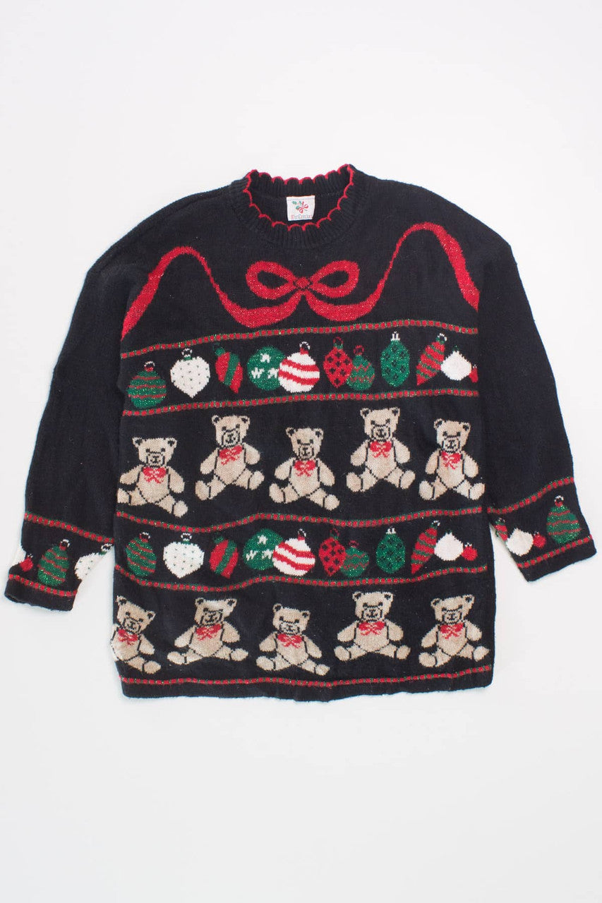 Black Ugly Christmas Pullover 58313